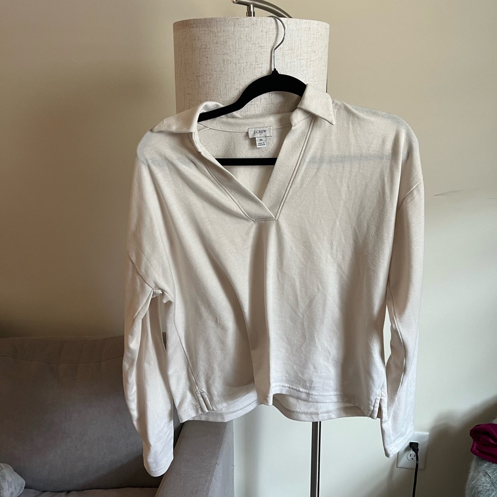Crew polo-shirt sweater